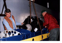 Image: Train at Armory 1998.